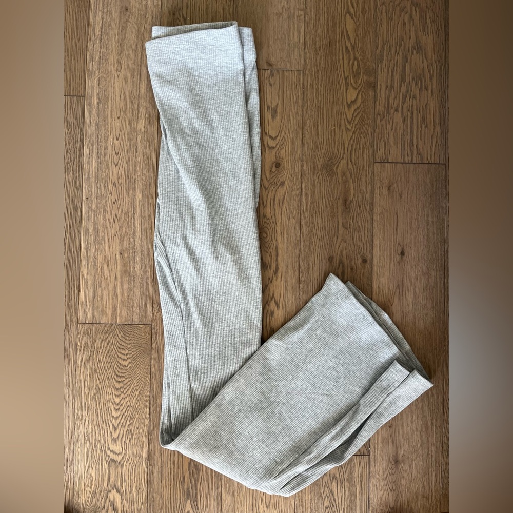 H & M Ribbed flare track pants